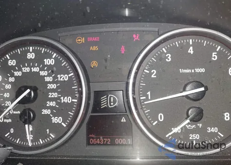 2007 BMW 335I z USA, uszkodzony, nr VIN WBAWL735X7PX42731